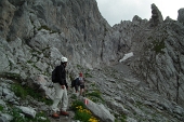 74 Dal canalino al canalone-ghiaione